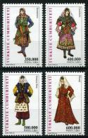 TURKEY 2002 (**) - Mi. 3297-00, Turkish Woman Dresses (2nd Issue) - Neufs