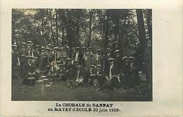 03 Le Mayet D'ecole La Chorale Fanfare De Gannat - Altri & Non Classificati