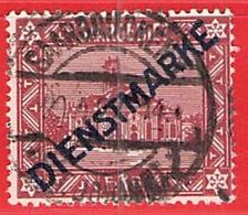 MiNr.11 D O Deutsche Abstimmungsgebiete  Saargebiet Dienstmarken - Dienstzegels