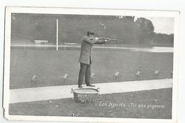 CPA Sports Tir Aux Pigeons  Publicité  Chicorée A La Bergere Emile Bonzel Haubourdin - Tiro (armas)