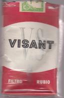 VISANT - Cuban Empty Cigarettes  Paper   Box Around 1970 - Estuches Para Cigarrillos (vacios)