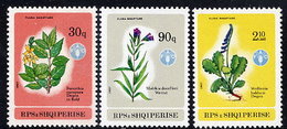 ALBANIA 1987 Plants, MNH / **.  Michel 2334-36 - Albanie