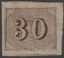 BRAZIL - 1850 30r Numeral. Scott 23. Looks To Be Mint With Gum - Nuovi