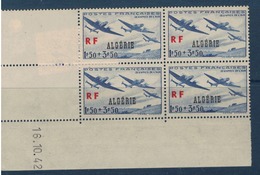 ALGERIE        N° YVERT  :  COIN DATE  N°  245   ( 19.10.42 )          NEUF SANS  CHARNIERES - Unused Stamps