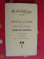 Le Chateau De Laval. Guide Du Visiteur. Guy Ramard. Plans Et Dessins. Mayenne Laval. 1918 - Pays De Loire