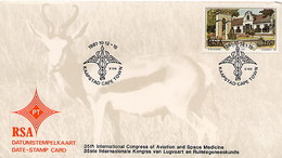 RSA  -  SUD AFRICA - FDC 1987 - CONGRESS OF AVIATION AND SPACE MEDICINE - Afrika