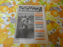 SICILIA MOTORI SETTIMANALE DI SPORT ED ATTUALITA' MOTORISTICA REGIONALE - ANNO VI- N° 02 - 11 MARZO  1987 - Motores