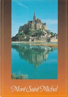 50 - LE MONT SAINT MICHEL - Reflet Du Mont Dans La Mer - Cpm - écrite  - - Le Mont Saint Michel