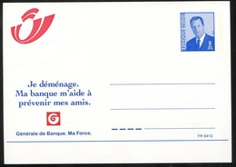 1998 "Bpost" FR  Générale De Banque, Ma Force - Avis Changement Adresse