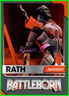 Carte De Collection BATTLEBORN " RATH " Catégorie JENNERT - Andere & Zonder Classificatie