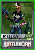 Carte De Collection BATTLEBORN " MELLKA " Catégorie ELDRID - Autres & Non Classés