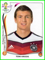 Foot Panini FIFA World Cup Brasil 2014 " Toni KROOS " Allemagne N°498 - Sonstige & Ohne Zuordnung