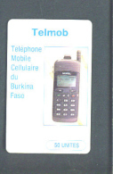 BURKINA FASO - Chip Phonecard/Telmob - Burkina Faso