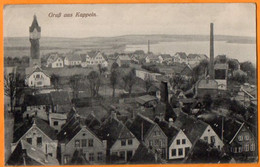GRUSS AUS KAPPELN  -  VUE GENERALE   -  Juillet  1916 - Kappeln / Schlei