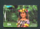 COOK ISLANDS  -  Magnetic Phonecard As Scan - Islas Cook