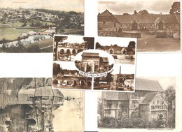 FIVE OLD POSTCARDS OF BRADFORD ON AVON WILTSHIRE - Otros & Sin Clasificación