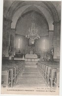 LABERGEMENT-FOIGNEY    21  COTE D'OR  CPA   INTERIEUR DE L'EGLISE - Autres & Non Classés