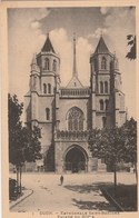 DIJON     21  COTE D'OR  CPA  SEPIA  CATHEDRALE SAINTE BENIGNE - Dijon