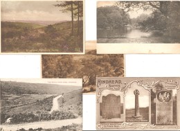 FIVE MORE OLD POSTCARDS OF HASELMERE SURREY - Surrey