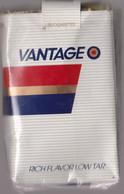 VANTAGE- American Empty Cigarettes Paper Box Around 1970 - Porta Sigarette (vuoti)