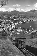 LUGANO - PARADISO → Funicolare Monte San Salvatore Ca.1950 - Paradiso