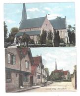 TWO OLD POSTCARDS OF SHALFORD SURREY - Surrey