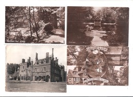 FOUR OLD POSTCARDS OF ALBURY SURREY - Surrey