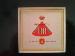 H B - Empty Cigarettes Carton Box - Around (environ) 1970 - Estuches Para Cigarrillos (vacios)
