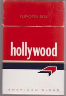 HOLLYWOOD - American) Empty Cigarettes Carton Box Around 1970 - Sigarettenkokers (leeg)