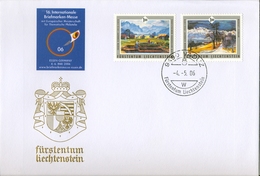 2006 , LIECHTENSTEIN , VADUZ , ARTE , PINTURA - Storia Postale