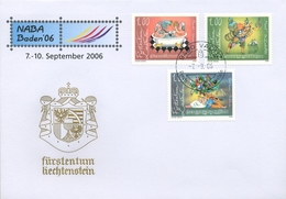 2006 , LIECHTENSTEIN , VADUZ , MÚSICA , COMPOSITORES , HENDEL , BEETHOVEN , MOZART - Covers & Documents