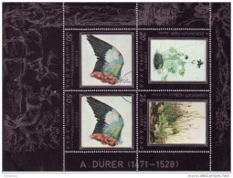 DPR Korea 1979 Sc. 1813a Incisioni Di Albrecht DURER Foglietto Perf. Arte Painting - Grabados