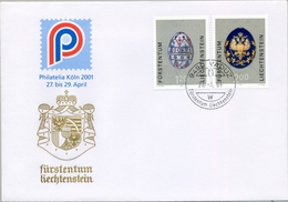 2001 , LIECHTENSTEIN , VADUZ ,  ARTE , FABERGÉ - Briefe U. Dokumente