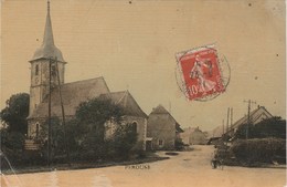 PERROUSE   90  TERRITOIRE DE BELFORT  CPA COLORISEE  L'EGLISE - Belfort - City