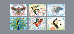 JERSEY   2019   National Birds  Vogels  Europa     Postfris/mnh/neuf - Neufs