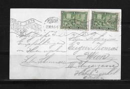 1914 NORWEGEN → Postkarte Kristiania Nach Wien - Lettres & Documents