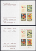 Yugoslavia 1988 Fight Against Cancer, Surcharge, Booklet Perforated And Imperforated - Carnets