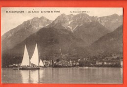 TRV-25  St-Gingolph Lac Léman Et Creux De Novel. Grammont. Voilier Voiles Latines. Non Circulé. Roch Et Fauron No 31 - Saint-Gingolph