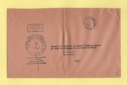 Brest Lanion Marine - Nord Finistere - 27-5-1964 - Pli Officiel - Seepost