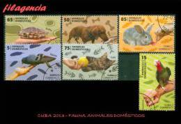 USADOS. CUBA. 2013-45 FAUNA. ANIMALES DOMÉSTICOS - Usados