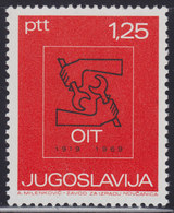 Yugoslavia 1969 I.L.O. (International Labour Organization) - 50th Anniversary, MNH (**) Michel 1317 - OIT