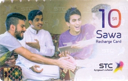 Saudi Arabia Telephone Card Used The Value 10 SR - Saudi-Arabien