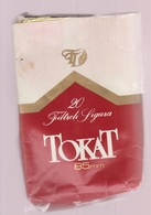 TOKAT- Turkish Empty Cigarettes Paper Box Around 1965 - Sigarettenkokers (leeg)