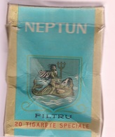 NEPTUN  - ROMANIAN  Empty Cigarettes Carton Box Around 1969 - Sigarettenkokers (leeg)