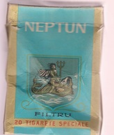 NEPTUN  - ROMANIAN  Empty Cigarettes Carton Box Around 1969 - Etuis à Cigarettes Vides