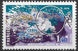 1976 Frankreich Mi. 1997 **MNH   Europäisches Kernforschungsinstitut (CERN), Genf - 1976