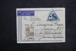 INDES NEERLANDAISES - Enveloppe De Sumatra Pour Paris En 1933 , Affranchissement Plaisant - L 24079 - India Holandeses