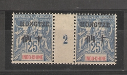 Mongtze -( Indo-chine) Millésimes Surchargé - 1902  N°8 Neuf - Neufs