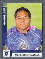 Image PANINI Sport RUGBY 2012-2013 (top 14 Pro D2) N° 213 Montpellier LELEIMALEF - Other & Unclassified