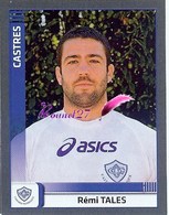 Image PANINI Sport RUGBY 2012-2013 (top 14 Pro D2) N° 126 Castres TALES - Other & Unclassified